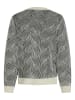 Vila Pullover "Doreen" in Creme/ Schwarz
