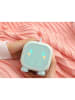 Techkidz Digitale wekker "Mon Petit Dino" turquoise - (B)11,7 x (H)8,8 x (D)11,5 cm