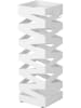 Songmics Schirmständer in Weiß - (B)15,5 x (H)49 x (T)15,5 cm