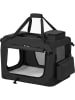 Songmics Torba transportowa w kolorze czarnym - 60 x 42 x 42 cm