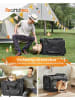 Songmics Torba transportowa w kolorze czarnym - 60 x 42 x 42 cm