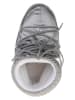 Moon Boot Botki zimowe "Icon Low Glance" w kolorze srebrnym