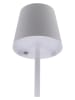 Securit LED-Tischleuchte "Feline" in Weiß - (H)38 x Ø 11 cm