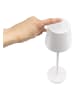 Securit LED-Tischleuchte "Feline" in Weiß - (H)38 x Ø 11 cm