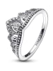 Pandora Silber-Ring mit Edelsteinen