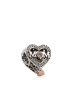Pandora Srebrny charms "Mom & Heart" z kabaszonem i cyrkonią