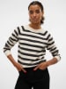 Vero Moda Pullover in Weiß/ Schwarz