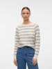 Vero Moda Trui crème/grijs
