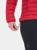 Marmot Doorgestikte jas "Echo Featherless" rood
