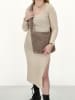 Beagles Schoudertas "Navarra" taupe - (B)33 x (H)24 x (D)9 cm