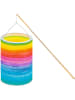 URSUS Laternen-Bastelset "Regenbogen Streifen" in Bunt