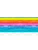 URSUS Laternen-Bastelset "Regenbogen Streifen" in Bunt