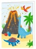 URSUS Kreativset "Diamond Painting Greeting Cards - Adventure" in Bunt