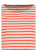 Camel Active Longsleeve in Orange/ Weiß