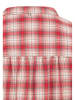 Camel Active Bluse in Rot/ Weiß
