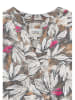 Camel Active Bluse in Anthrazit/ Beige