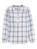 Camel Active Blouse lichtblauw/wit