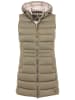 Camel Active Doorgestikte bodywarmer olijfgroen