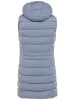 Camel Active Doorgestikte bodywarmer lichtblauw