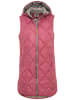 Camel Active Doorgestikte bodywarmer roze