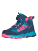Trollkids Wanderboots "Tronfjell Hiker Mid" in Dunkelblau/ Pink