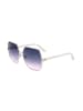 Guess Damen-Sonnenbrille in Weiß/ Blau