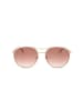 Longchamp Damen-Sonnenbrille in Gold/ Rot