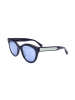 Longchamp Damen-Sonnenbrille in Hellblau/ Dunkelblau