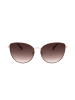 Longchamp Damen-Sonnenbrille in Gold/ Hellbraun