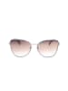 Longchamp Damen-Sonnenbrille in Gold/ Hellbraun
