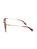 Longchamp Damskie okulary przeciwsłoneczne w kolorze jasnobrązowo-beżowym