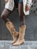 Belucci Stiefel in Beige