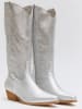 Belucci Stiefel in Silber