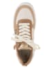 Belucci Sneakers in Creme/ Braun