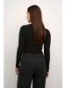 Kaffe Longsleeve in Schwarz