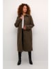 Kaffe Übergangsmantel in Khaki