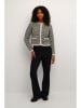 Kaffe Cardigan in Beige/ Schwarz