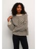 Kaffe Pullover in Beige/ Anthazit