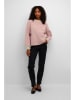 Kaffe Pullover in Rosa/ Beige
