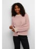Kaffe Pullover in Rosa/ Beige