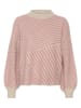Kaffe Pullover in Rosa/ Beige