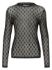 Kaffe Longsleeve in Schwarz
