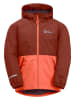 Jack Wolfskin Kurtka zimowa "Snowy Days" w kolorze brązowo-pomarańczowym