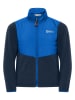 Jack Wolfskin Hybridjacke "Haldor" in Blau/ Dunkelblau