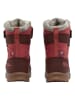 Jack Wolfskin Winterstiefel "Polar Bear" in Bordeaux/ Pink