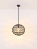 Globo lighting Hängeleuchte in Schwarz - (H)120 x Ø 39 cm