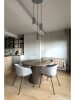 Globo lighting Hanglamp grijs - (H)120 x Ø 21 cm