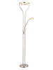 Globo lighting LED-Standleuchte in Silber - (H)194 cm
