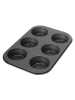 Dr. Oetker Muffinform "Tradition" in Schwarz - (L)19 x (B)28 cm