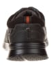Clarks Leder-Schnürschuhe "Cotrell Edge" in Schwarz